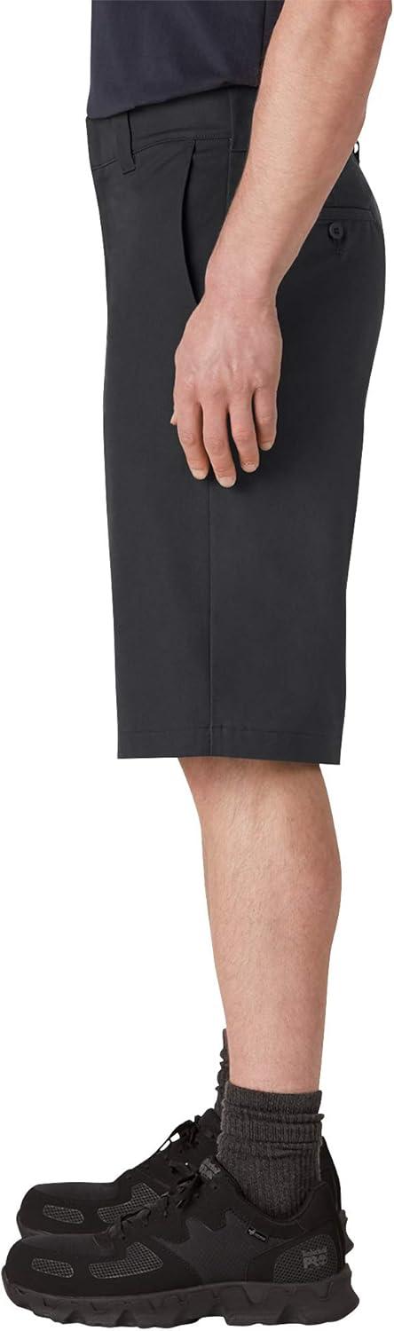 imageDickies Mens BigTall Cooling Tempiq Active Waist Flat Front Shorts  PBlack V1