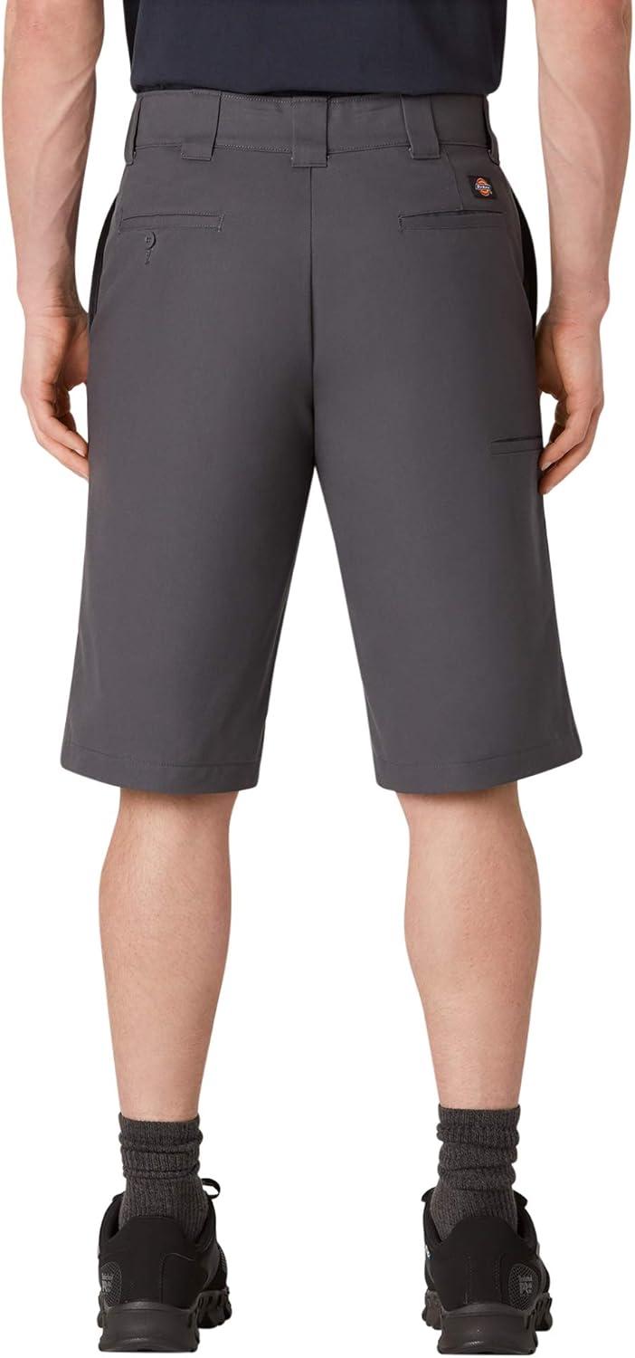 imageDickies Mens BigTall Cooling Tempiq Active Waist Flat Front Shorts  PCharcoal V1