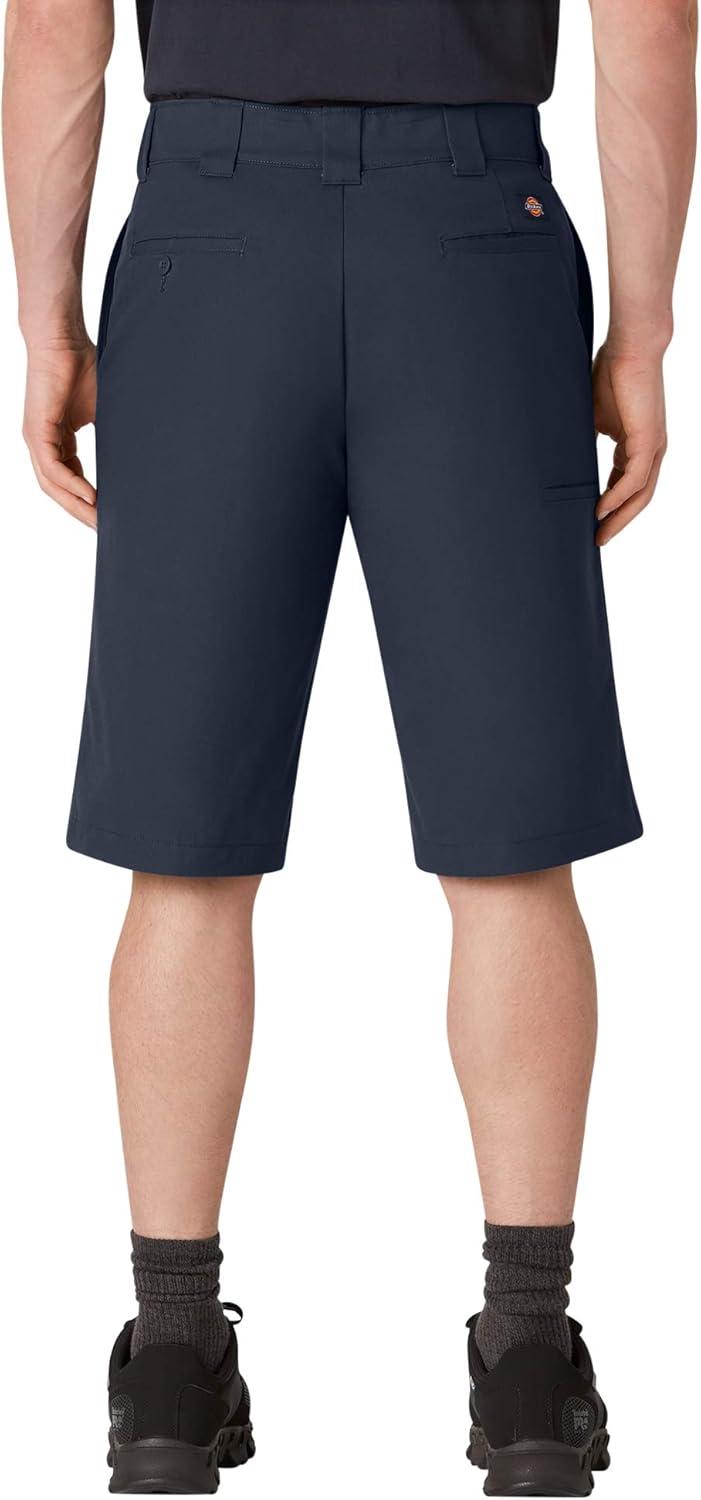 imageDickies Mens BigTall Cooling Tempiq Active Waist Flat Front Shorts  PDark Navy V1