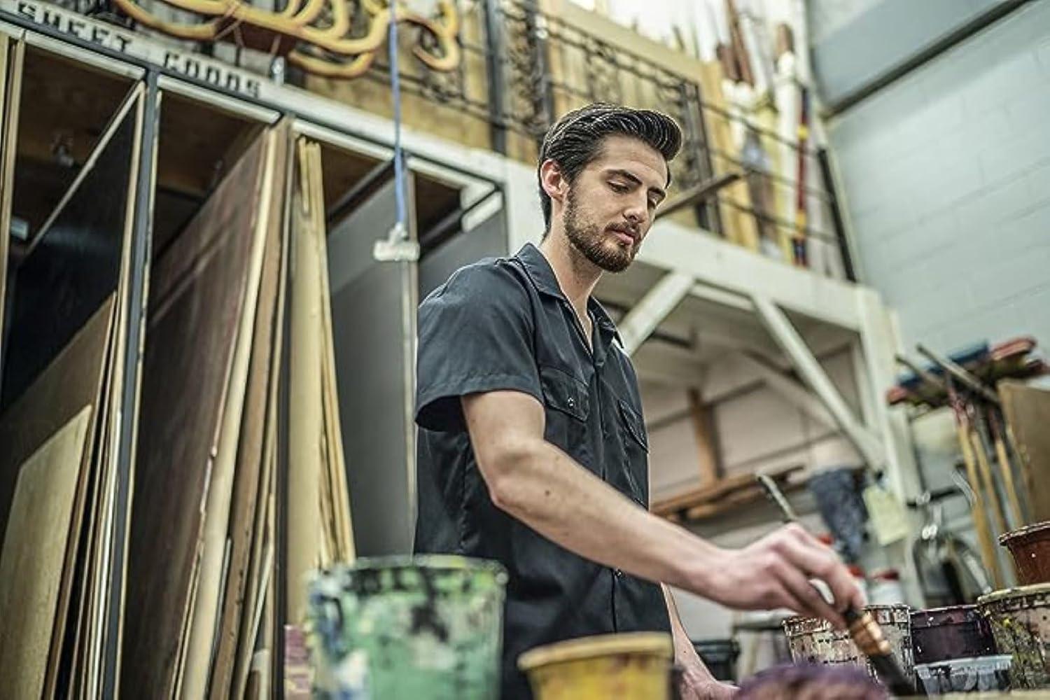 imageDickies Mens DriTech Original Moisture Control Crew Socks Available in MXXL 6 12 18 PairsOatmeal Assorted 6 Pairs