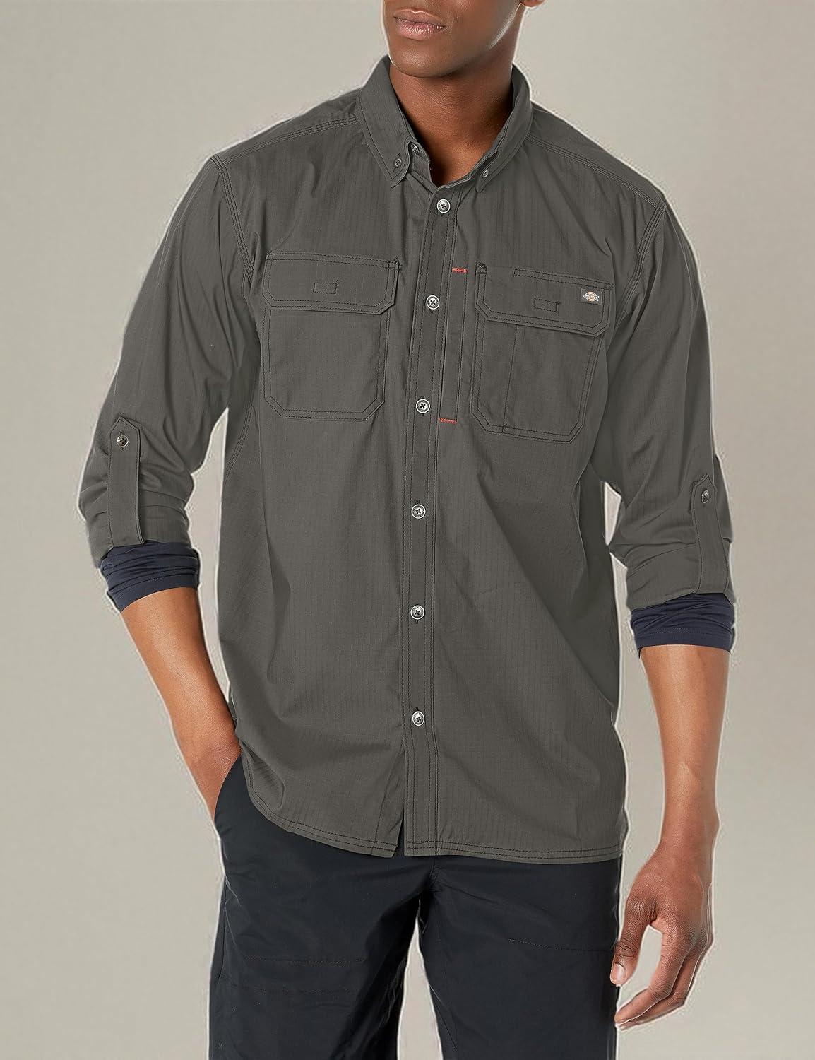 imageDickies Mens Duratech Ranger Ripstop ShirtSlate V1