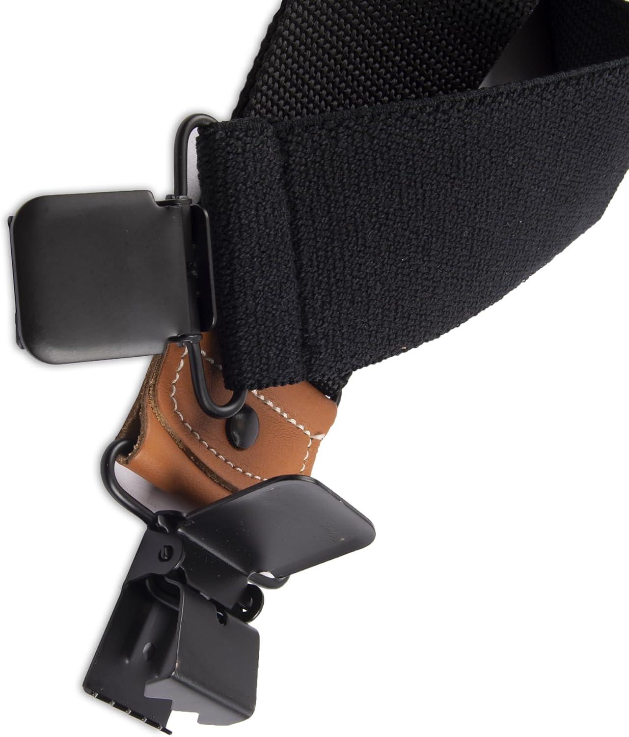 imageDickies Mens Industrial Strength Suspenders  HeavyDuty ClipOn SupportBlack