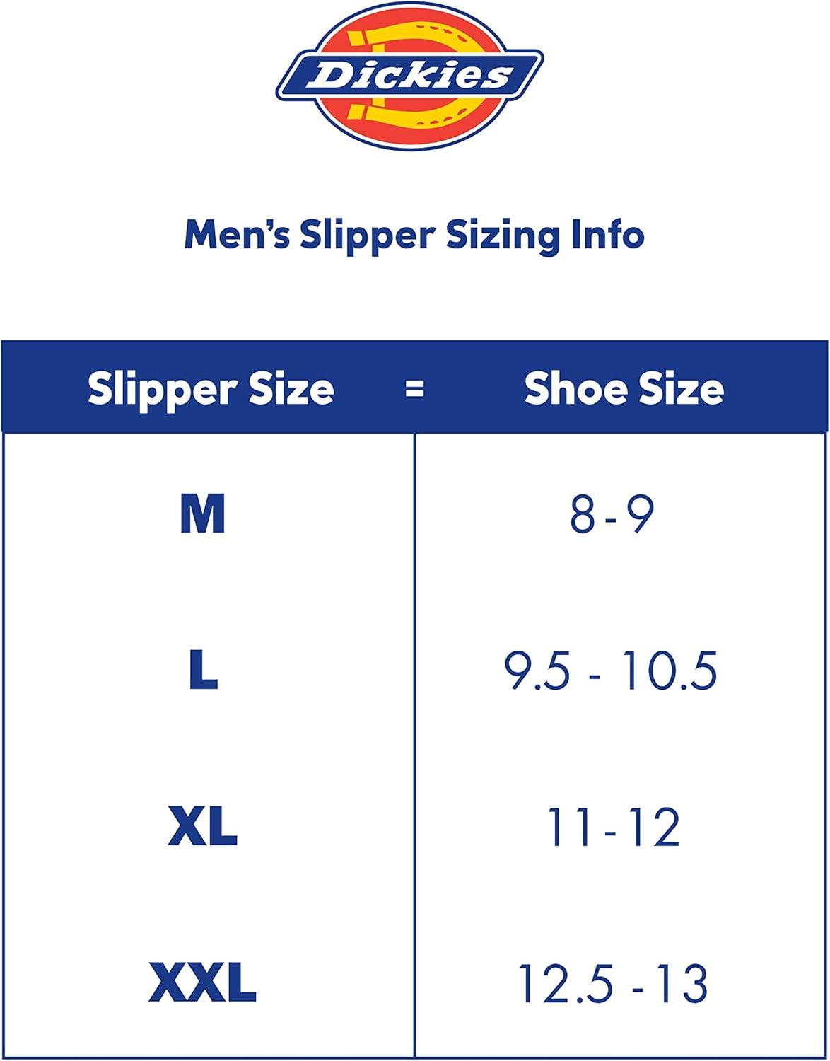 imageDickies Mens Perforated Closed Back Memory Foam Slippers  IndoorOutdoor Sole Machine WashableBlack