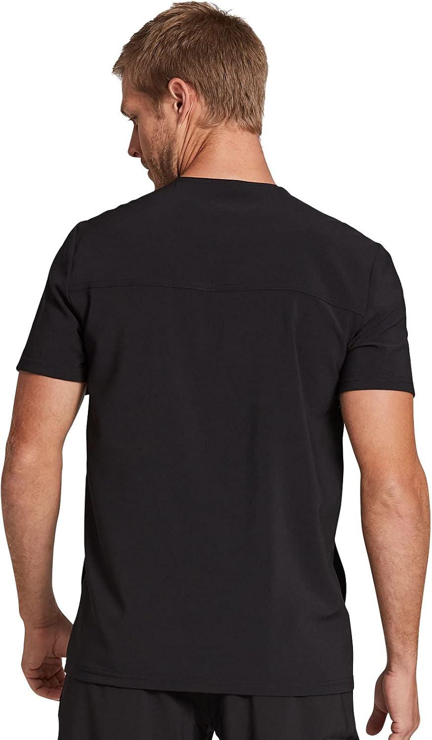 imageDickies Retro Men Scrubs Top VNeck DK930Black