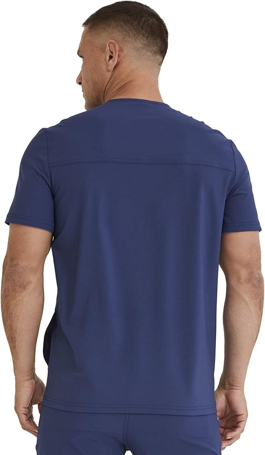 imageDickies Retro Men Scrubs Top VNeck DK930Navy