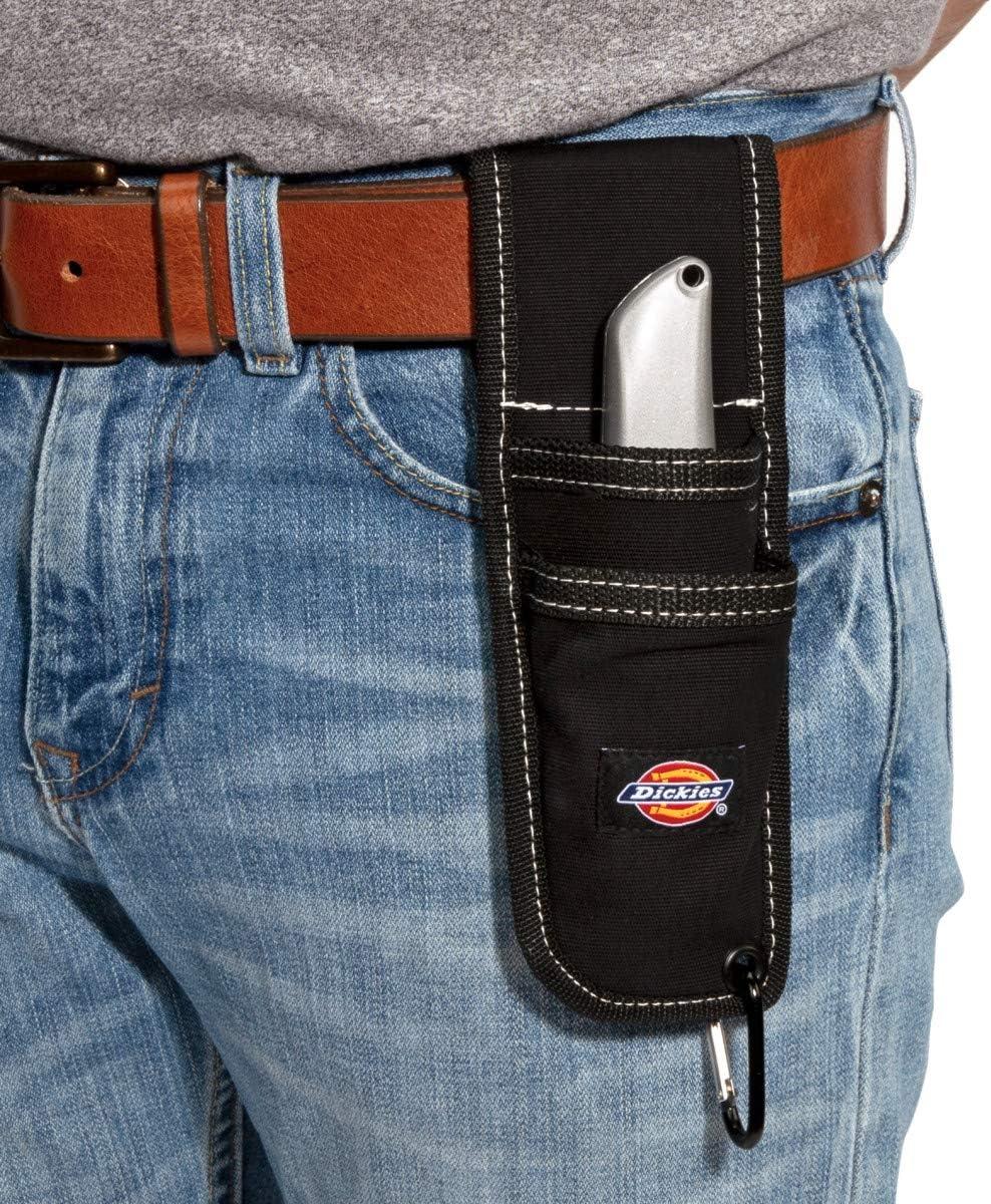 imageDickies Utility Knife Sheath for Belt Durable Canvas with PVC CutResistant Sheath Lining 2inch Belt Loop TanGreyBlack