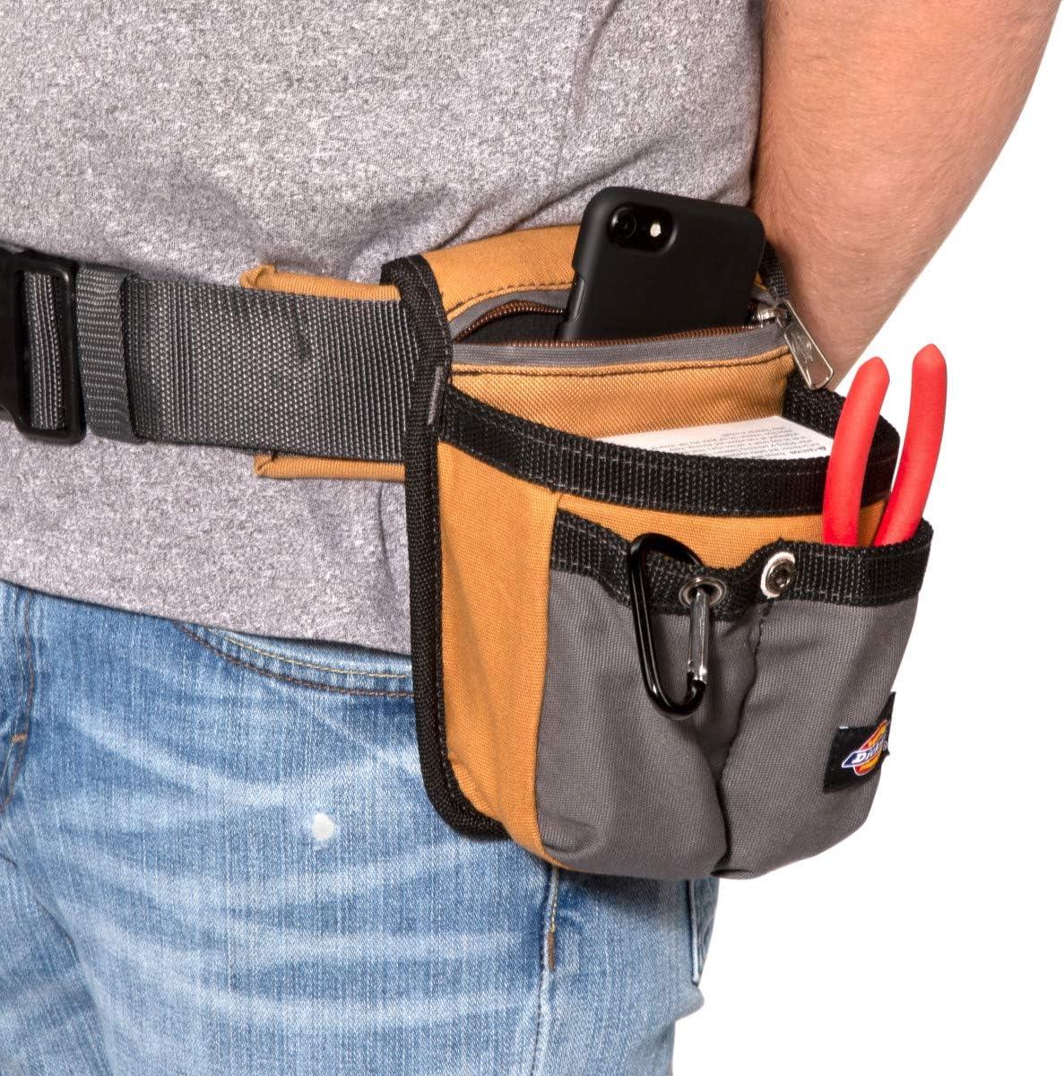 imageDickies Utility Knife Sheath for Belt Durable Canvas with PVC CutResistant Sheath Lining 2inch Belt Loop TanGreyTan