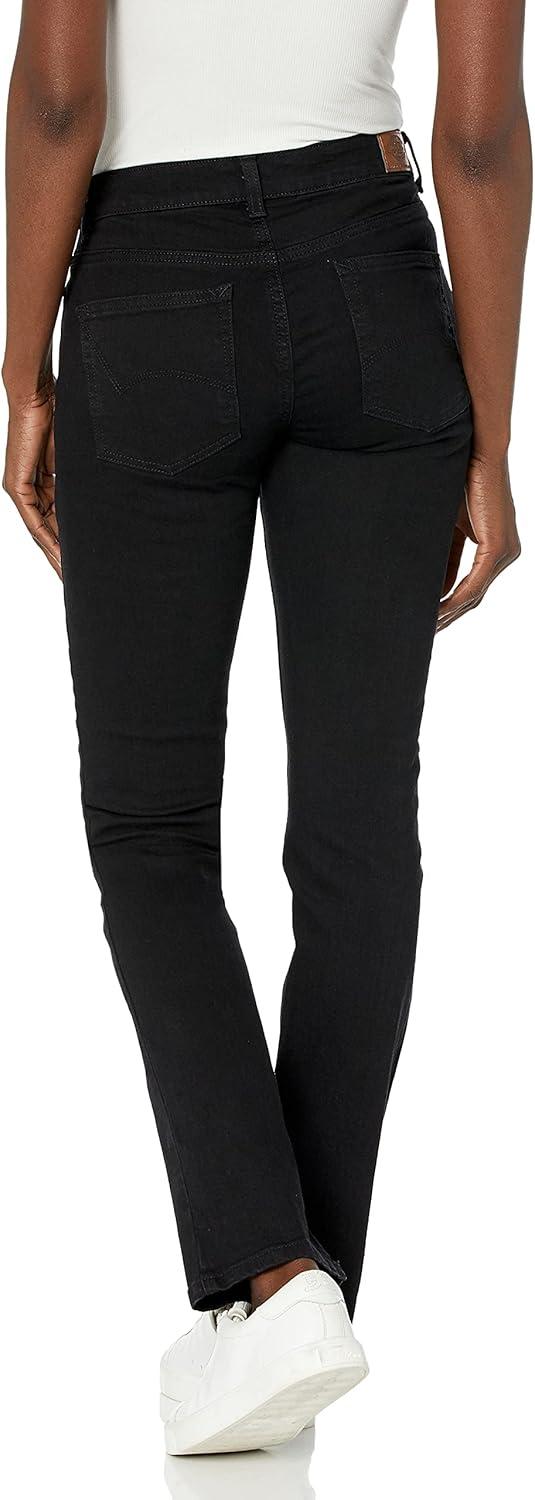 imageDickies Womens Perfect Shape Denim JeanStraight StretchBlack