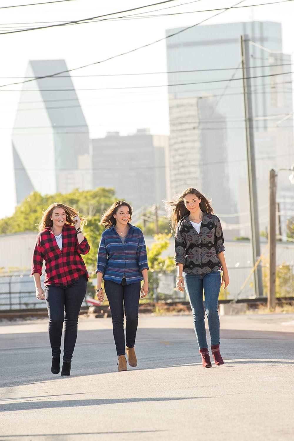 imageDickies Womens Perfect Shape Denim JeanStraight StretchRinsed Indigo Blue