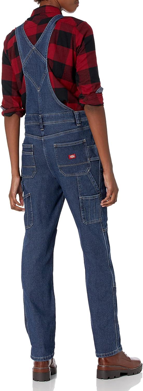 imageDickies womens Warming Temp Iq Denim BibMedium Stonewash