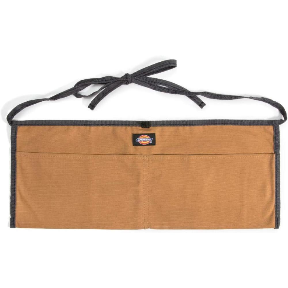 imageDickies 2Pocket Canvas Work Waist Apron Suitable for Woodworkers Artists and Other CraftspeopleTan