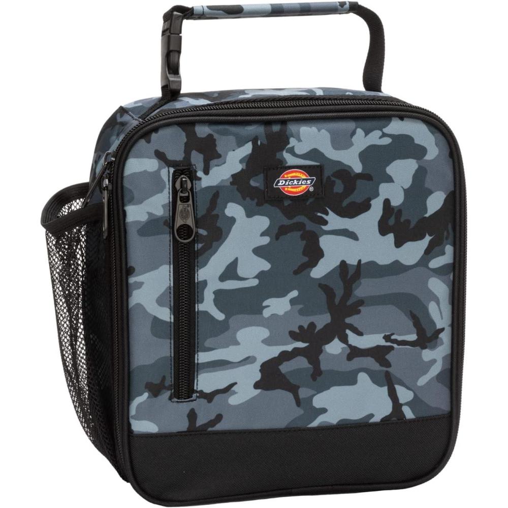 imageDickies Basic Insulated Lunch Bag for Work Thermal Reusable Office Lunch Box for Men Women Grey CamoGray Camo