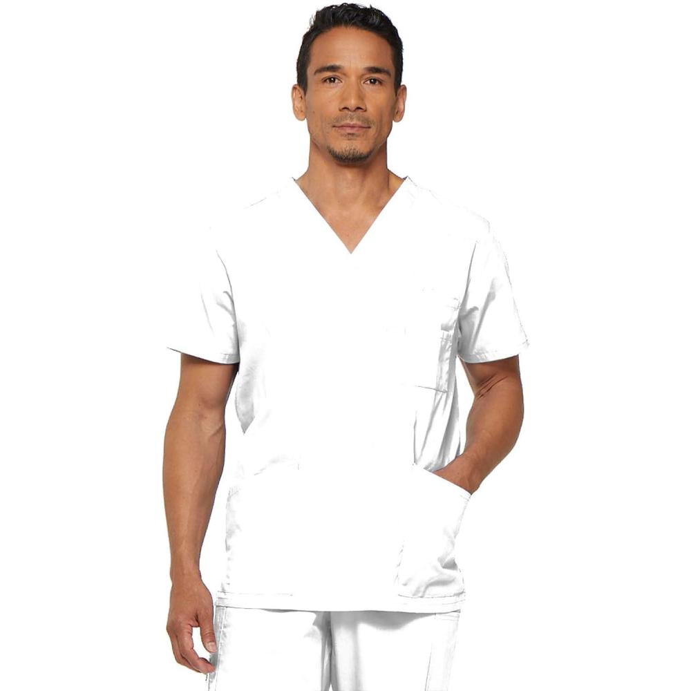 imageDickies EDS Signature Mens VNeck TopWhite