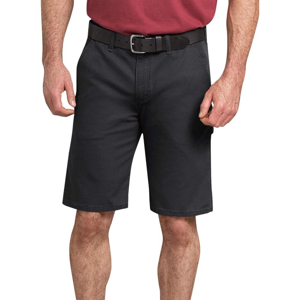 imageDickies Mens Tough Max Duck Carpenter ShortStonewashed Black
