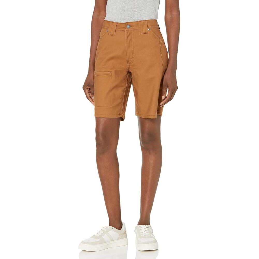 imageDickies Womens Duratech Renegade ShortsBrown Duck V1