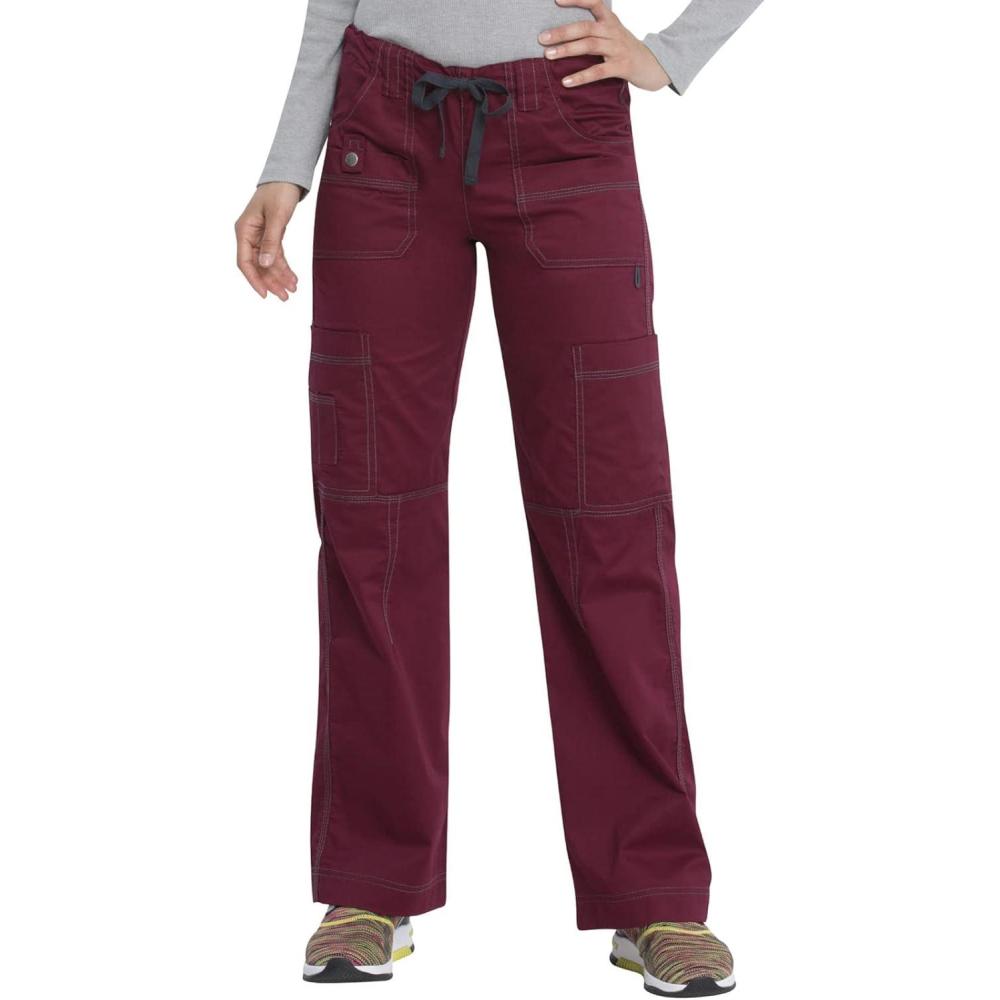 imageDickies Womens Gen Flex Junior Fit Contrast Stitch CargoWine