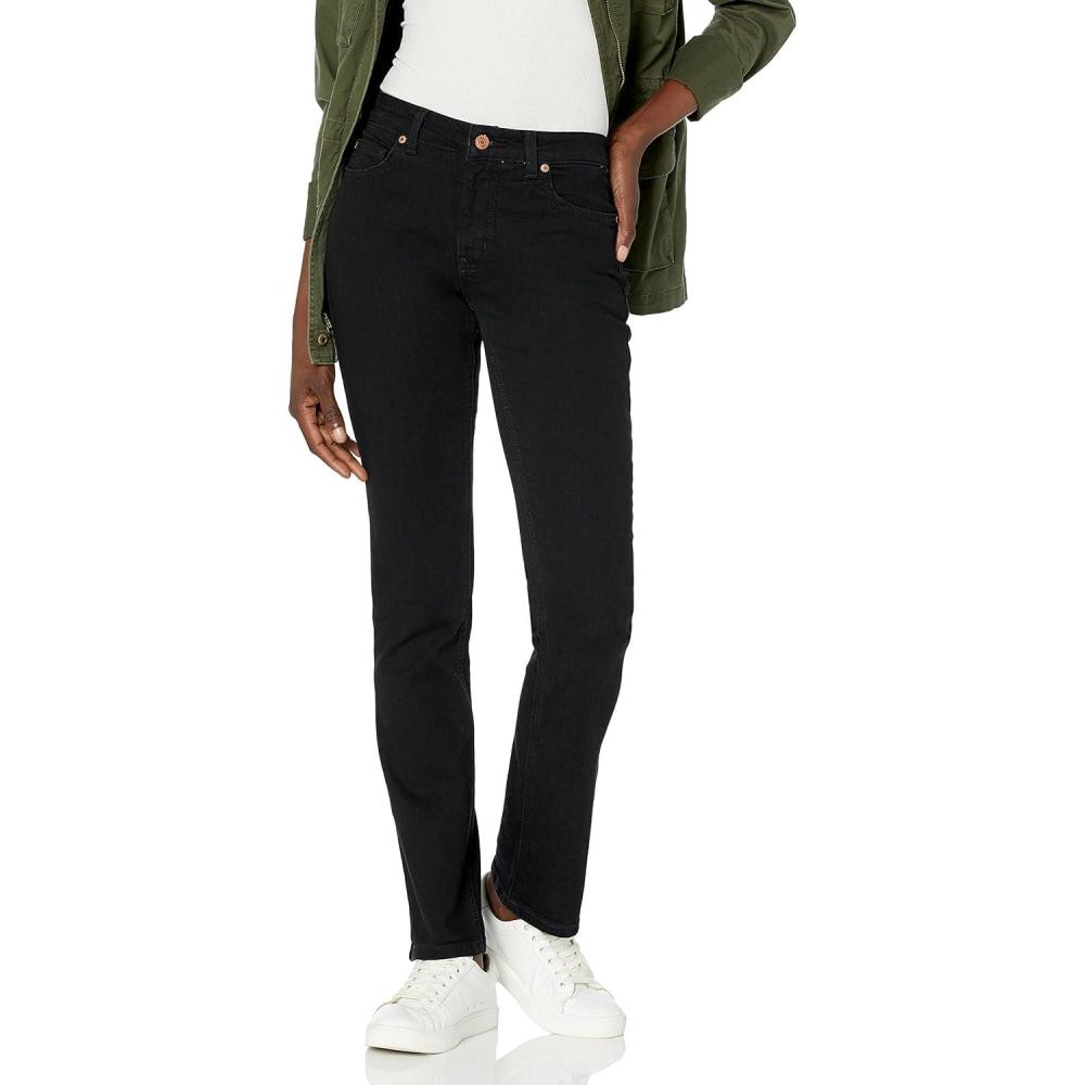 imageDickies Womens Perfect Shape Denim JeanStraight StretchBlack