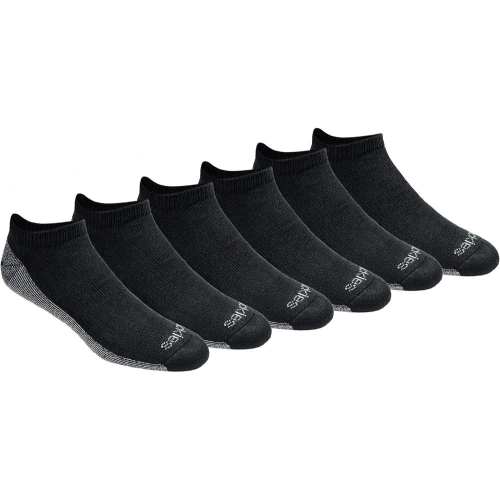 imageDickies mens Dritech Moisture Control No ShowLow Cut Socks Available in Mxxl 6 12 PairsBlack 6 Pairs