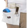 imageDickies 5Pocket Single Side Tool Belt PouchWork Apron Durable Canvas Construction Adjustable Belt for Custom FitWhite