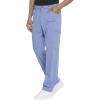 imageDickies Advance Men Scrubs Pant Straight Leg Zip Fly Cargo DK205Ciel Blue