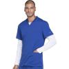 imageDickies Dynamix Men Scrubs Top VNeck DK640Galaxy Blue