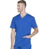 imageDickies Dynamix Men Scrubs Top VNeck DK640Royal