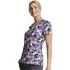 imageDickies EDS Women Scrubs Top VNeck Print DK852Camo Buds