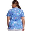imageDickies EDS Women Scrubs Top VNeck Print DK852Fillings for You