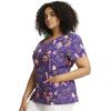 imageDickies EDS Women Scrubs Top VNeck Print DK852Hanging With My Boo