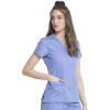 imageDickies EDS Women Scrubs Top VNeck Print DK876Ceil