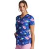 imageDickies EDS Women Scrubs Top VNeck Print DK876Hippie Hearts
