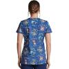 imageDickies EDS Women Scrubs Top VNeck Print DK876Rooting for You