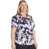 imageDickies EDS Women Scrubs Top VNeck Print DK876Street Art