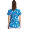 imageDickies EDS Women Scrubs Top VNeck Print DK876Tooths Day Everyday