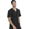 imageDickies Gen Flex Men Scrubs Top VNeck 81722Black