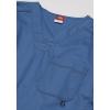 imageDickies Gen Flex Men Scrubs Top VNeck 81722Blue Fog