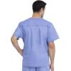 imageDickies Gen Flex Men Scrubs Top VNeck 81722Ceil Blue