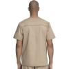 imageDickies Gen Flex Men Scrubs Top VNeck 81722Dark Khaki