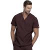 imageDickies Gen Flex Men Scrubs Top VNeck 81722Espresso