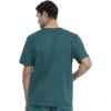 imageDickies Gen Flex Men Scrubs Top VNeck 81722Hunter