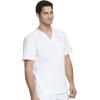 imageDickies Gen Flex Men Scrubs Top VNeck 81722White