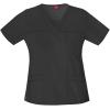 imageDickies Gen Flex Women Scrubs Top VNeck 817455Dark Pewter
