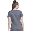 imageDickies Gen Flex Women Scrubs Top VNeck 817455Light Pewter