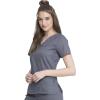 imageDickies Gen Flex Women Scrubs Top VNeck 817455Light Pewter
