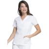 imageDickies Gen Flex Women Scrubs Top VNeck 817455White