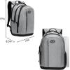 imageDickies Laptop Backpack Water Resistant College Computer Bag Fits 156 Inch NotebookCharcoal