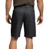 imageDickies Mens 11 Inch Relaxed Fit Stretch Twill Work ShortBlack V1