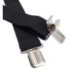 imageDickies Mens 114quot Solid Straight Clip Suspender  Adjustable Fit HeavyDuty ClipsBlack