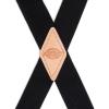 imageDickies Mens 114quot Solid Straight Clip Suspender  Adjustable Fit HeavyDuty ClipsBlack