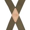 imageDickies Mens 114quot Solid Straight Clip Suspender  Adjustable Fit HeavyDuty ClipsOlive